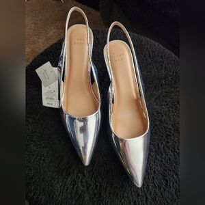 a new day Silver Heels Sleek Modern Design